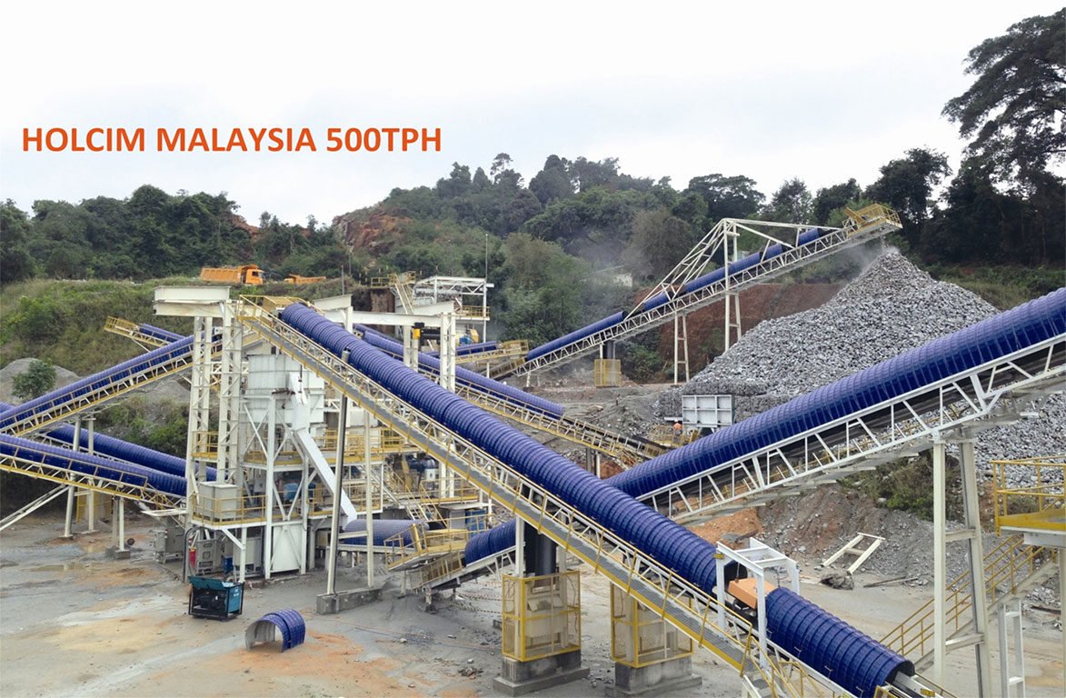 TTE Indonesia crushing plant set up